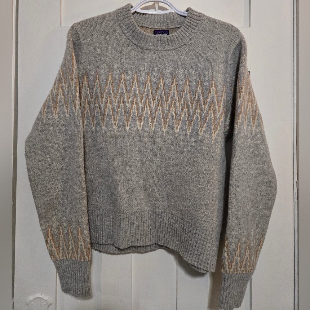 Patagonia 70% Recycled Wool Crewneck Sweater